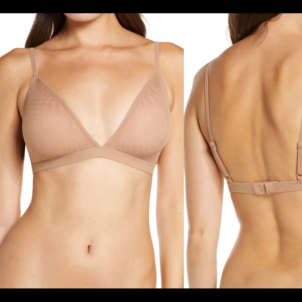 SKIMS mesh bralette